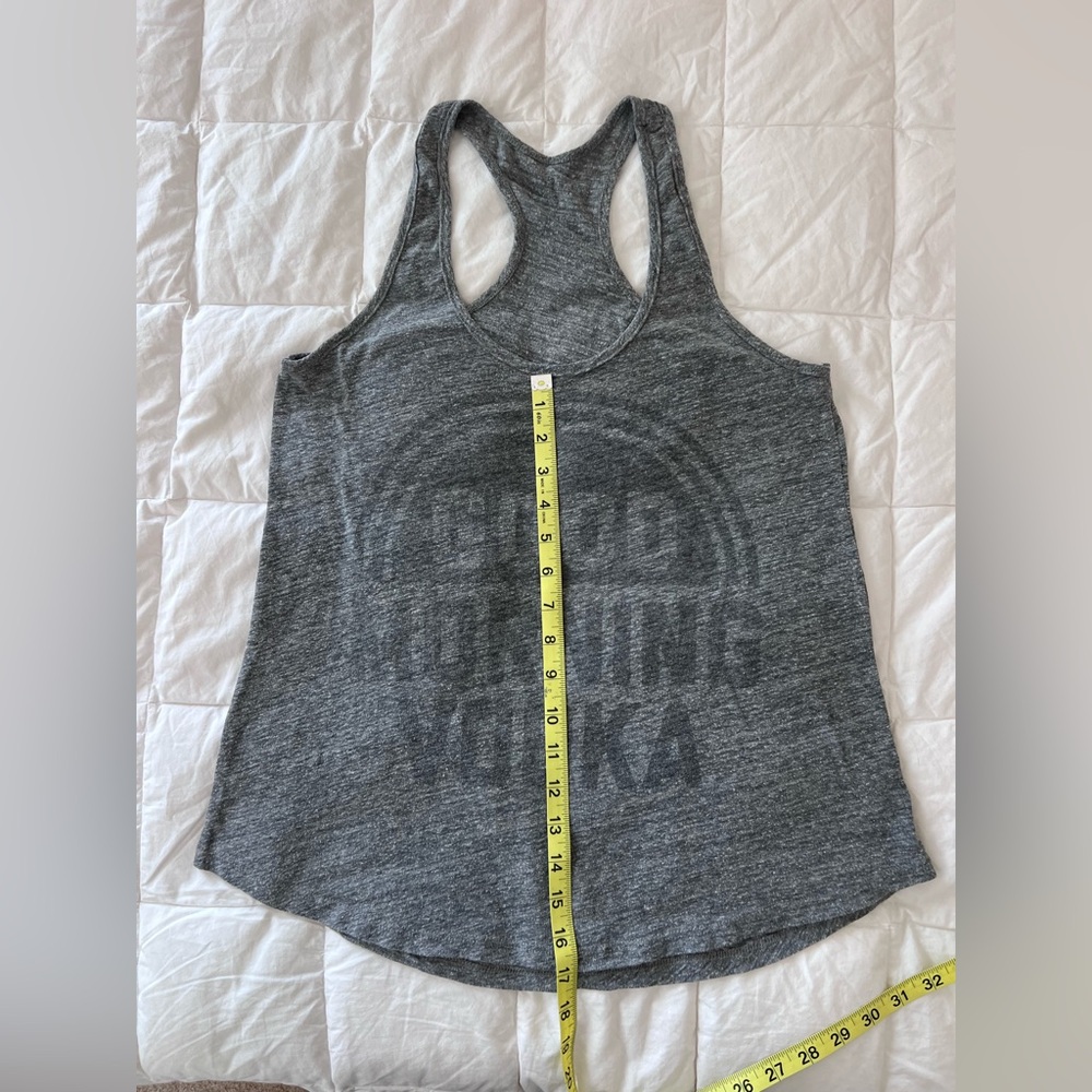 Gray Racerback Top - Picture 4 of 4